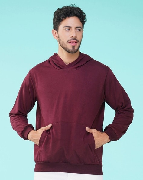 Maroon shop colour sweatshirt