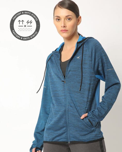 Hooded QuickDry Running Jacket