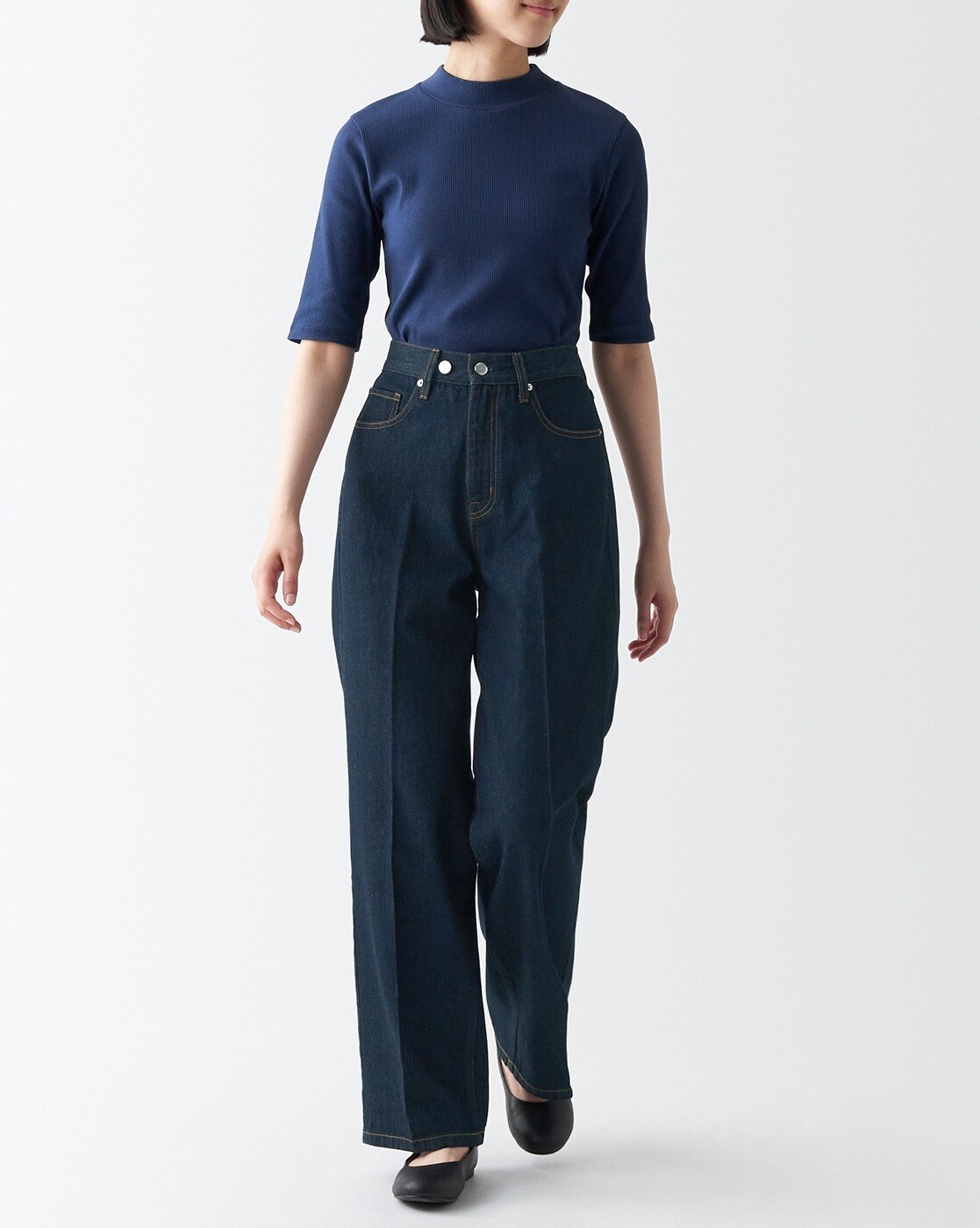 Buy Navy Blue Jeans & Jeggings for Women by MUJI Online