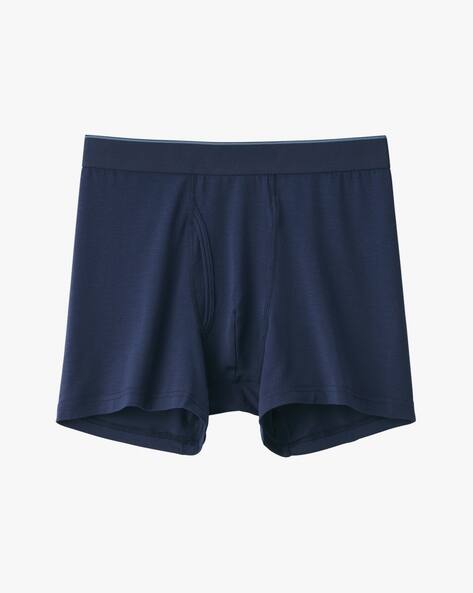 Lyocell Stretch Front-Open Boxer Pants