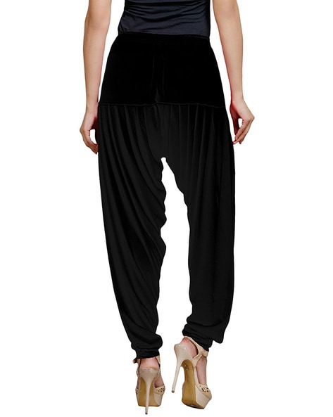 Buy Women Plain Patiala Salwar Pants Pure Cotton Kameez Kurti Tunic Yoga  Pantaloons Trouser Online in India - Etsy