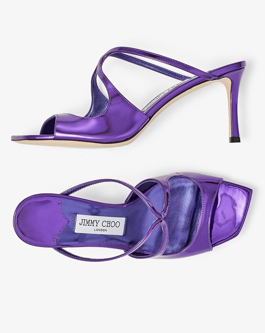 Saeda 100 embellished PVC sandals in purple - Jimmy Choo | Mytheresa |  Fashion shoes, Jimmy choo, Jimmy choo shoes