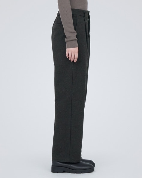 Buy online Pack Of 2 Solid Woolen Trouser Pant from winter wear for Women  by Clora Creation for ₹1379 at 49% off | 2024 Limeroad.com