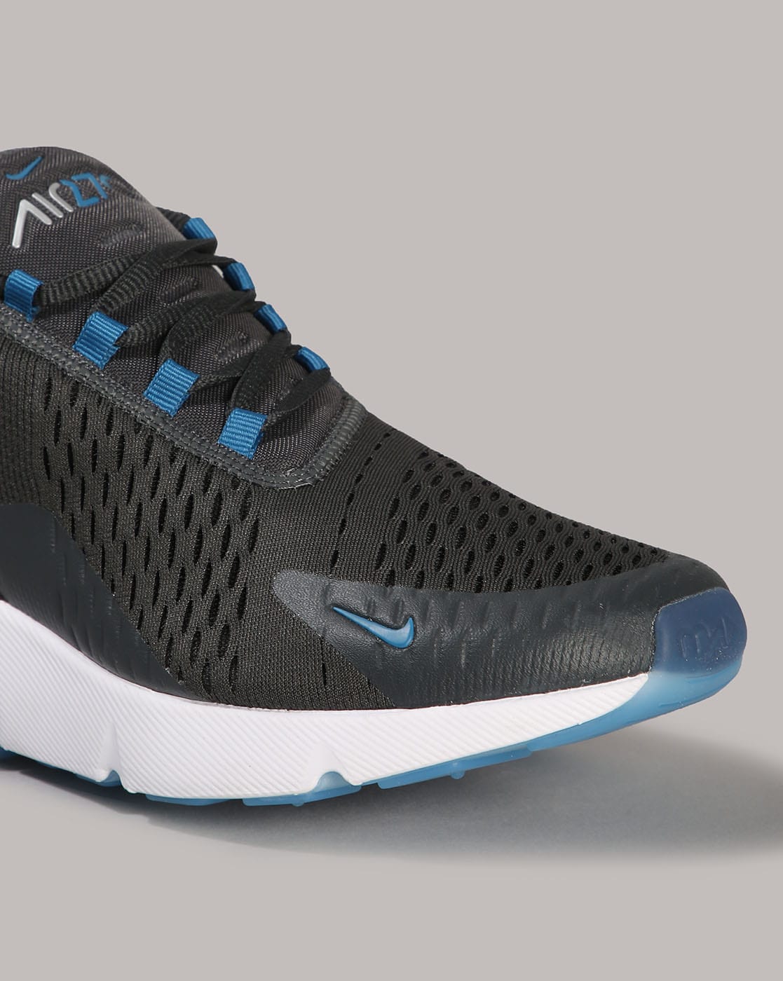 Nike air max 270 cheap black/ photo blue-blue fury-pure platinum