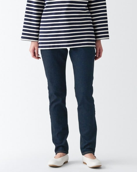 Buy Navy Blue Jeans & Jeggings for Women by MUJI Online