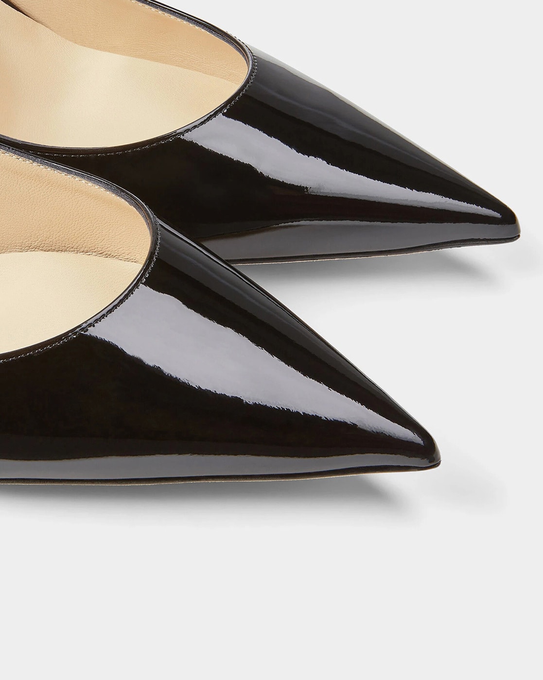 Jimmy choo bing online embellished patent leather mules