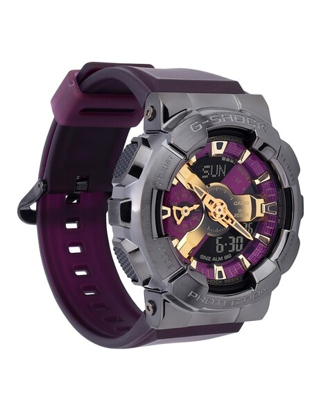 Casio purple hot sale digital watch