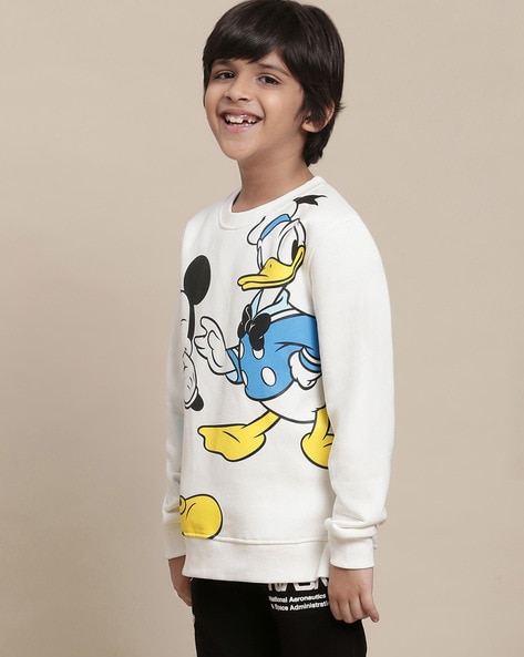 Off white discount mickey mouse hoodie