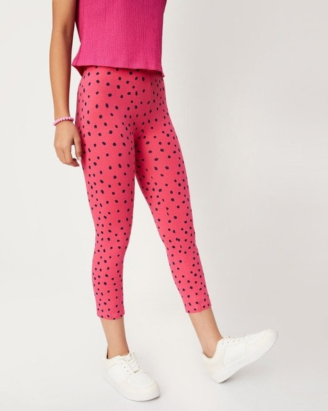 Buy TINY GIRL Girls Solid Leggings | Shoppers Stop