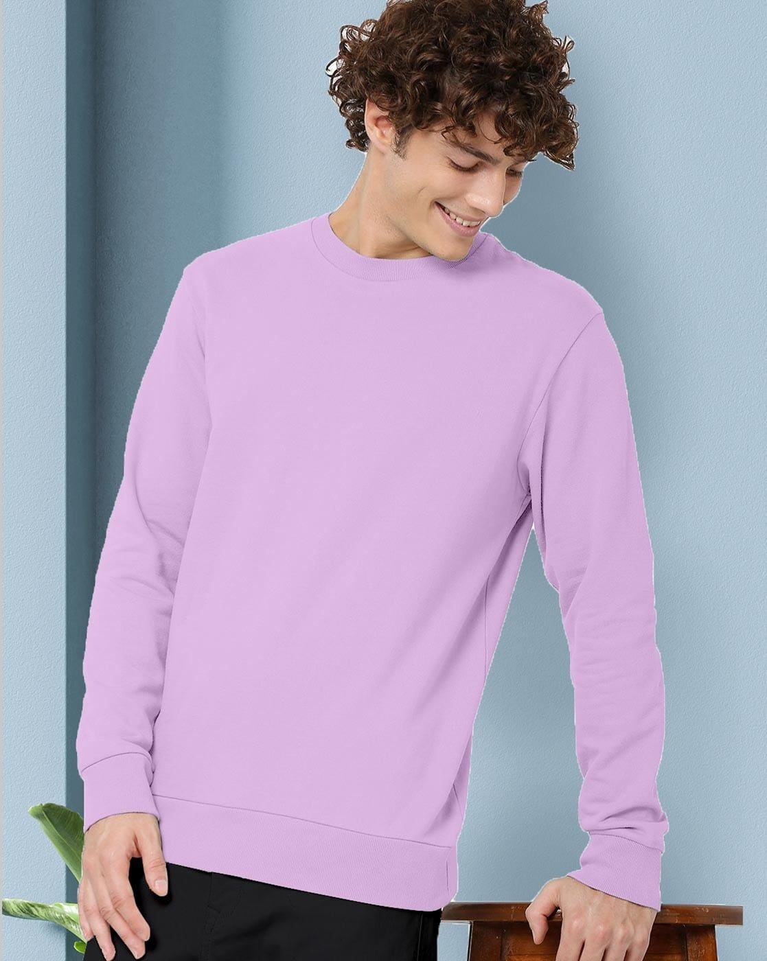 Mens deals lavender sweatshirt