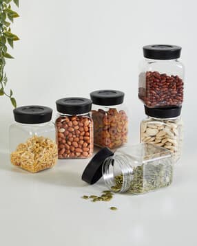 home centre Set of 6 Storage Containers with Lid-picture-36