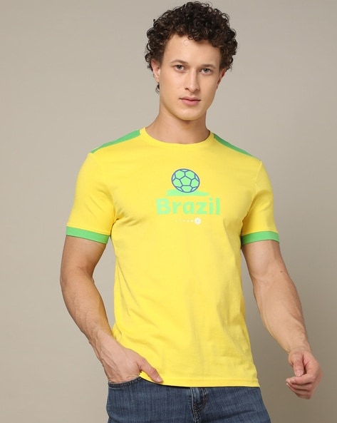 Buy Brasil Tee Shirt Online In India -  India