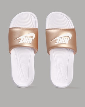 Nike benassi cheap slides rose