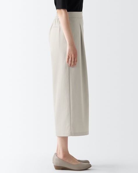 Buy Beige Trousers & Pants for Women by MUJI Online