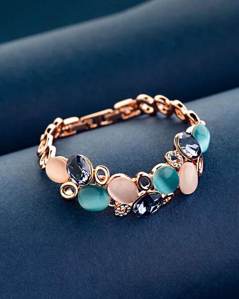 Yellow Chimes Gold-Plated Bracelet