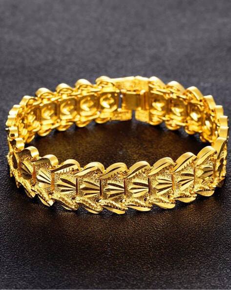Wide Gold Heart Cuff Bracelet – Lotus Stone Design