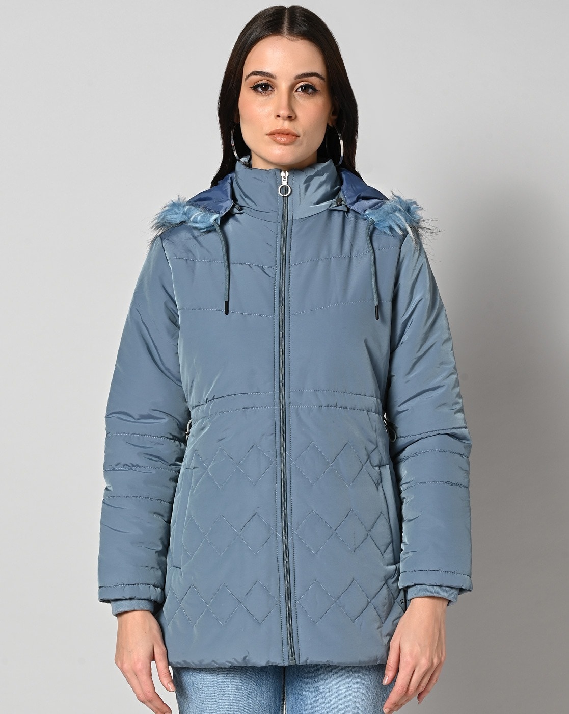 Buy Mulberry Jackets & Coats for Women by Fort Collins Online | Ajio.com