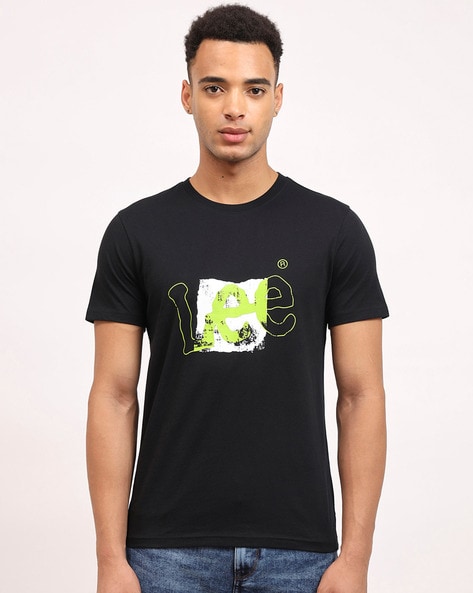 Graphic Slim Fit Crew- Neck T-shirt