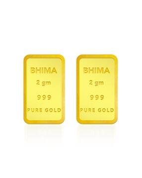 2 gm+2 gm Combo Gold Bar