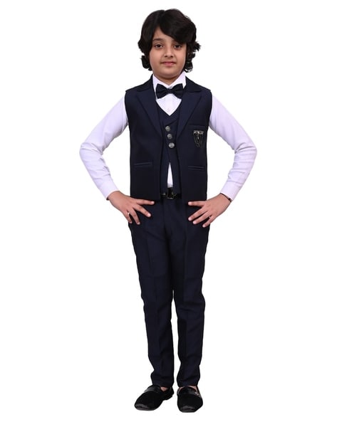 Lycra Cotton Trousers,Shirt And Jacket Baby Boys Party Shirt Trouser at Rs  290/piece in Surat