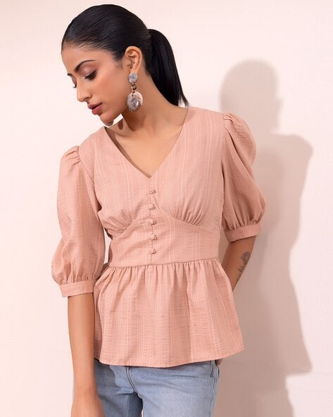 Faballey peplum tops online