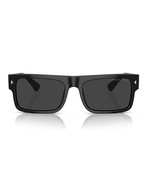 Men Polarised Rectangular Sunglasses-0PR A10S