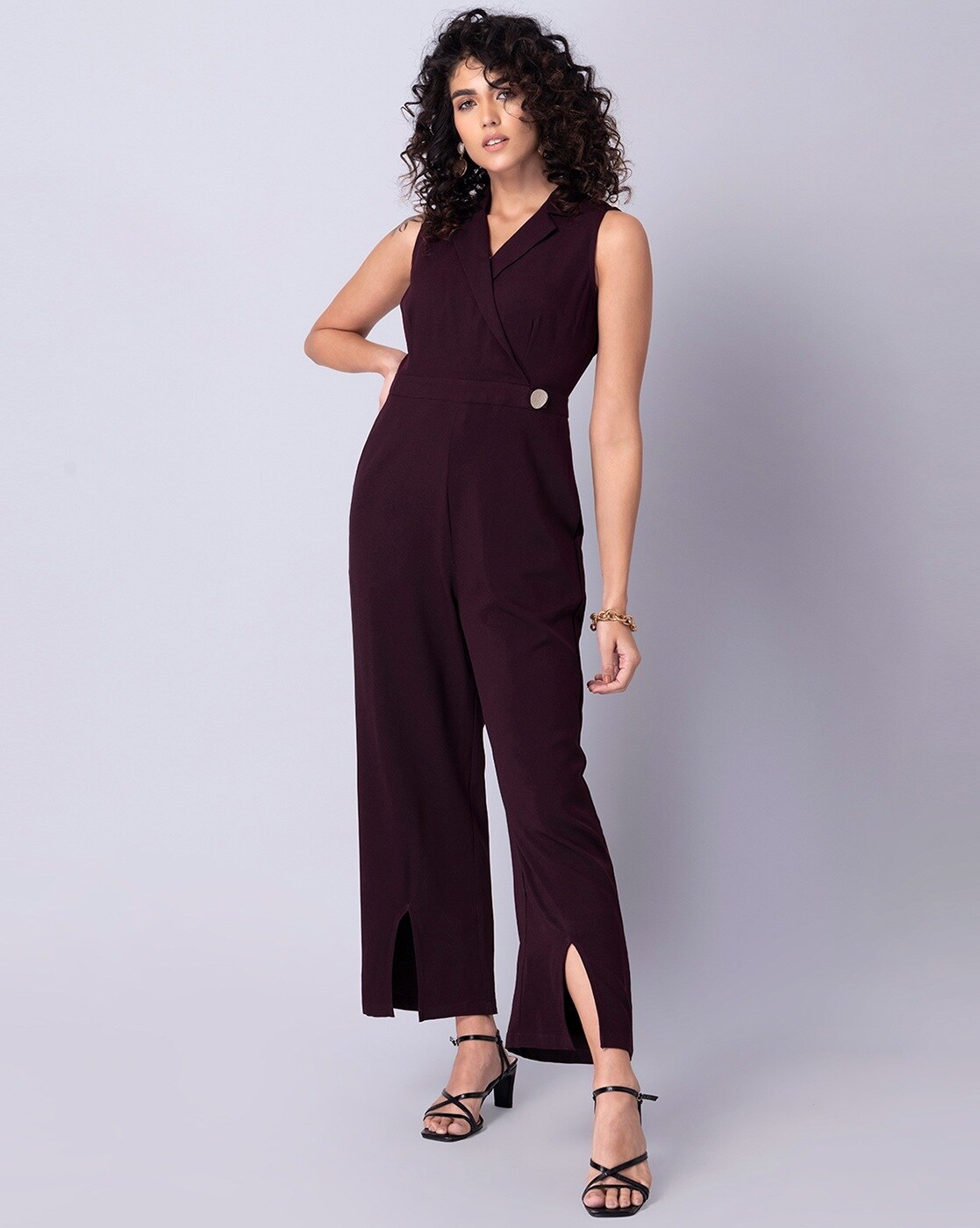 Faballey Black Jumpsuit - Buy Faballey Black Jumpsuit online in India