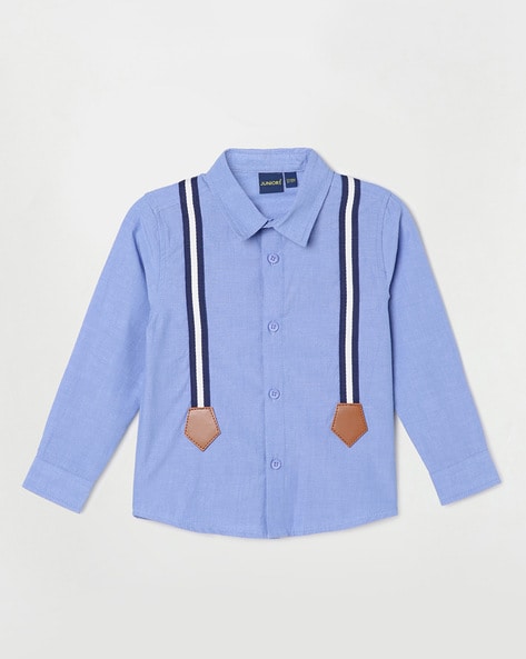 Buy Blue Shirts for Boys by Juniors by Lifestyle Online Ajio