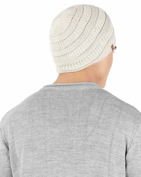 Buy White Caps Hats for Men by Bharatasya Online