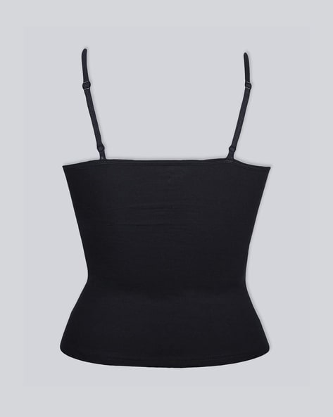 Black Women Cotton Camisole Spaghetti, Size: Large at Rs 80 in Delhi