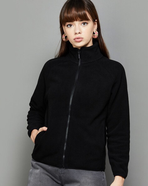 Black Jackets & Coats for Women by FAME FOREVER BY LIFESTYLE Online | Ajio.com