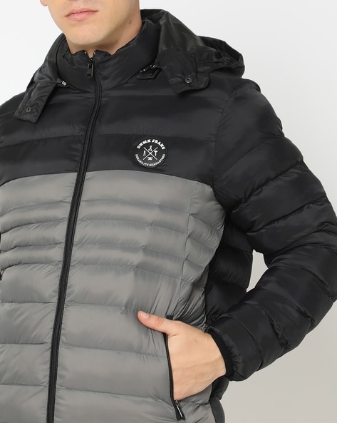 Men's Hooded & Quilted Packable Jacket