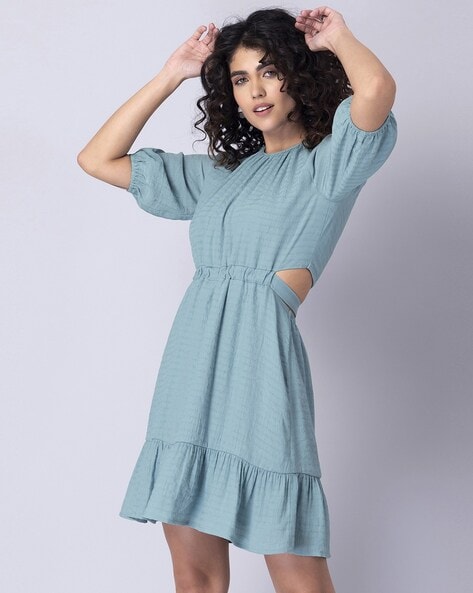 Faballey Mini Skater Dress