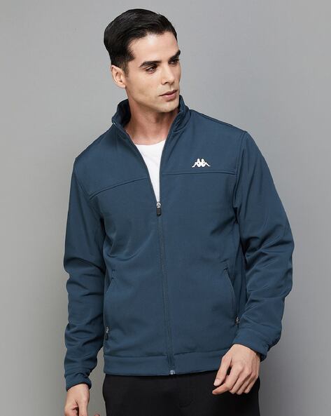 Blue kappa hotsell track jacket