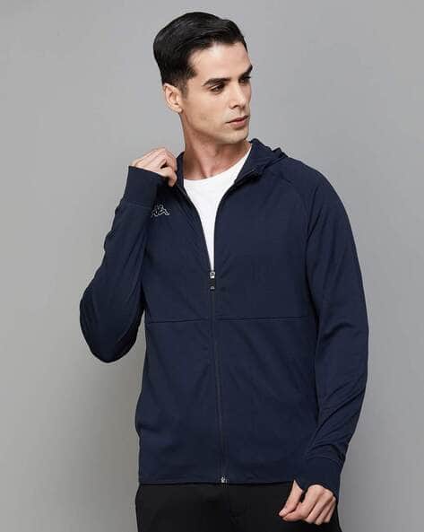 Men Relaxed Fit Sweatshirt with Hoodie
