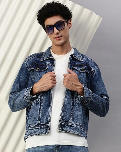 Men's Denim Jackets | boohoo UK