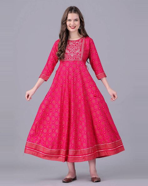 Anarkali kurtas for store women