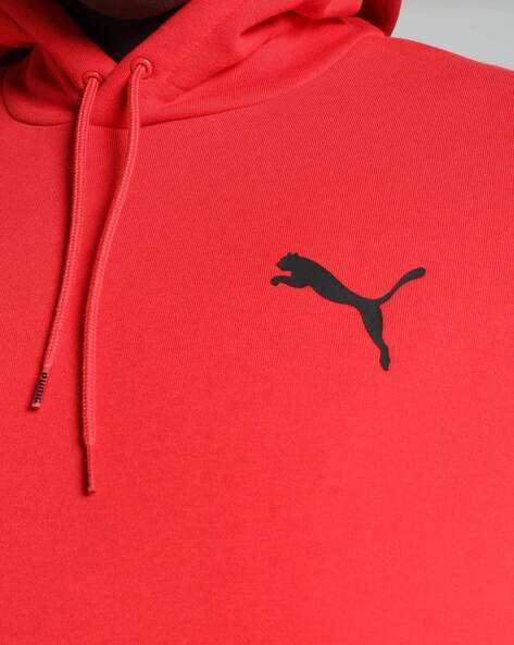 Black and cheap red puma hoodie