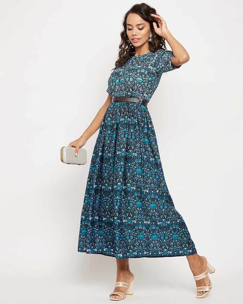 Maxi store skater dress