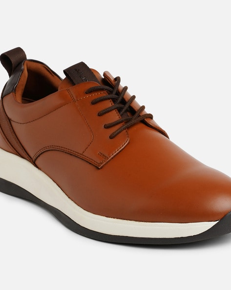 Aldo brown best sale casual shoes