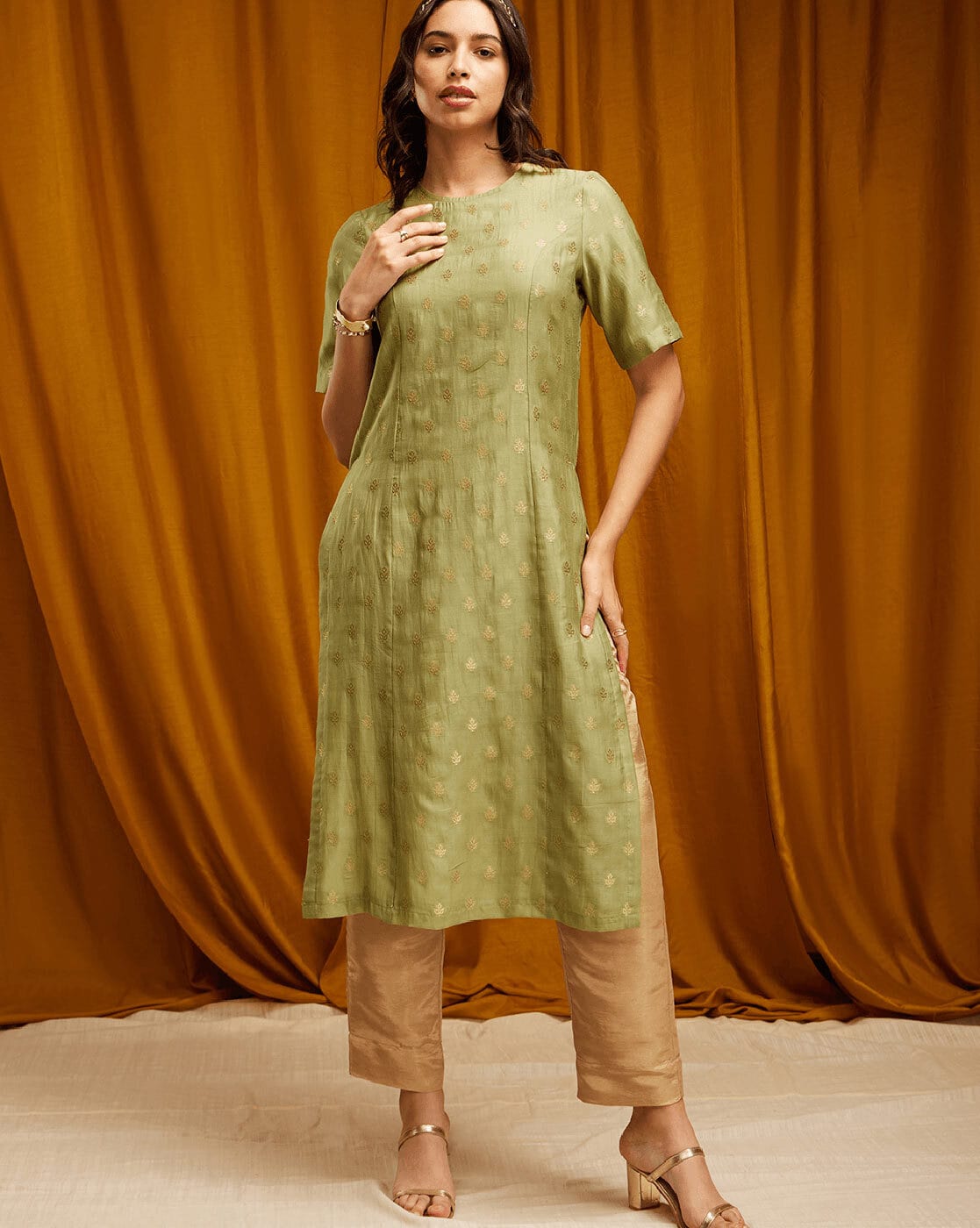 Buy Beige Kurtis & Tunics for Women by SOCH Online | Ajio.com