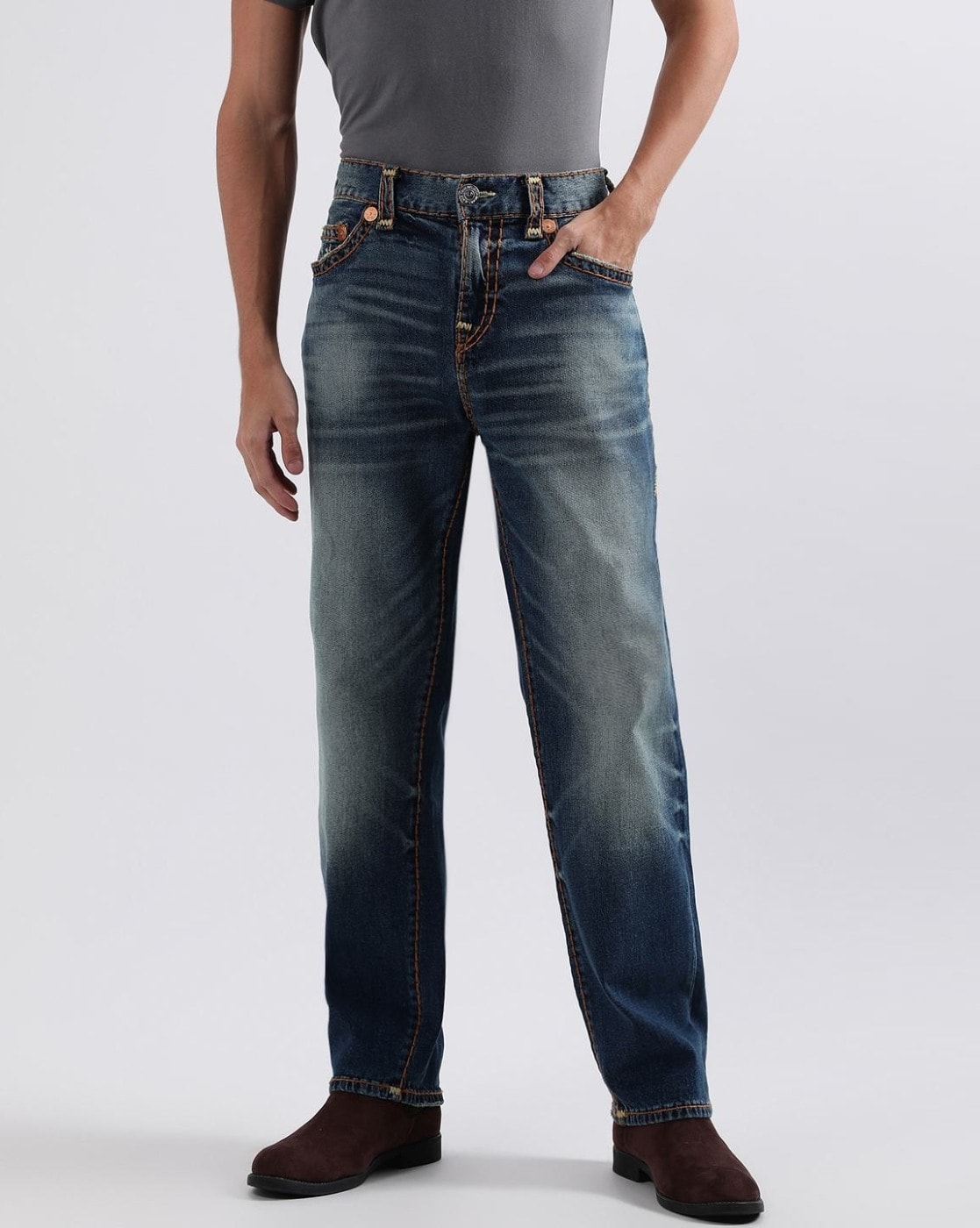 Buy Blue Jeans for Men by TRUE RELIGION Online