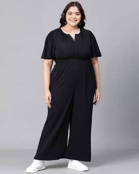 Women Jumpsuit with Insert Pockets-image-11