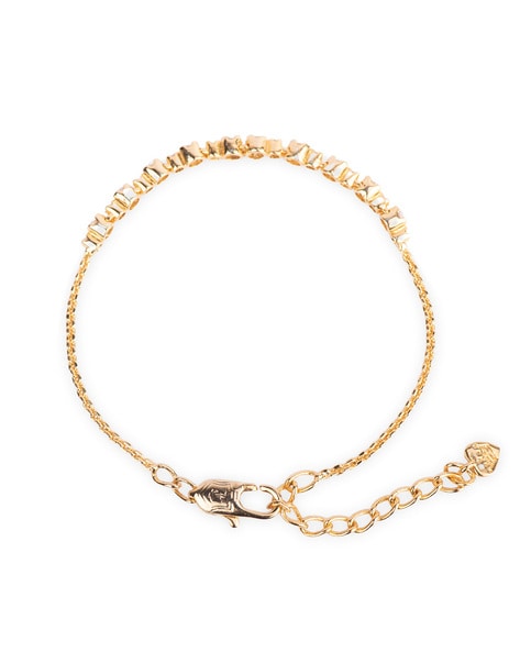Juicy Couture Leopard Studded Bracelet Gold Leather NWT | Gold leather,  Stud bracelet, Gold bracelet