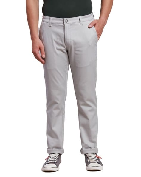 Buy Grey Trousers & Pants for Men by PARX Online