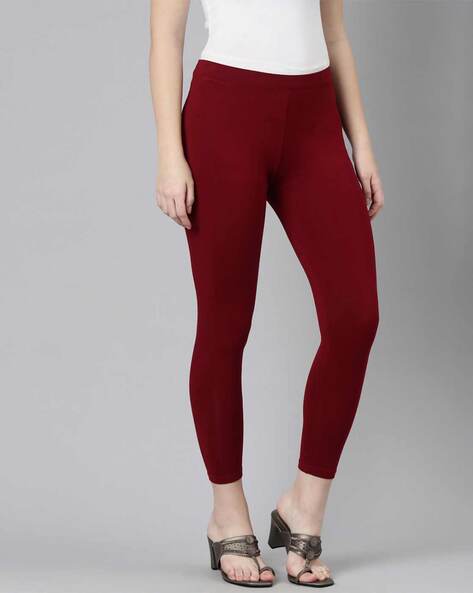 Buy TWIN BIRDS Mid Rise Ankle Length Leggings - Leggings for Women 21813810  | Myntra