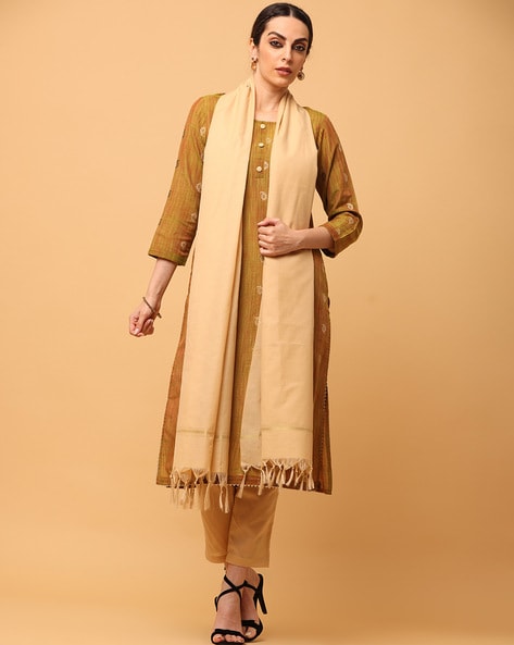 Women Printed Straight Kurta Set Price in India