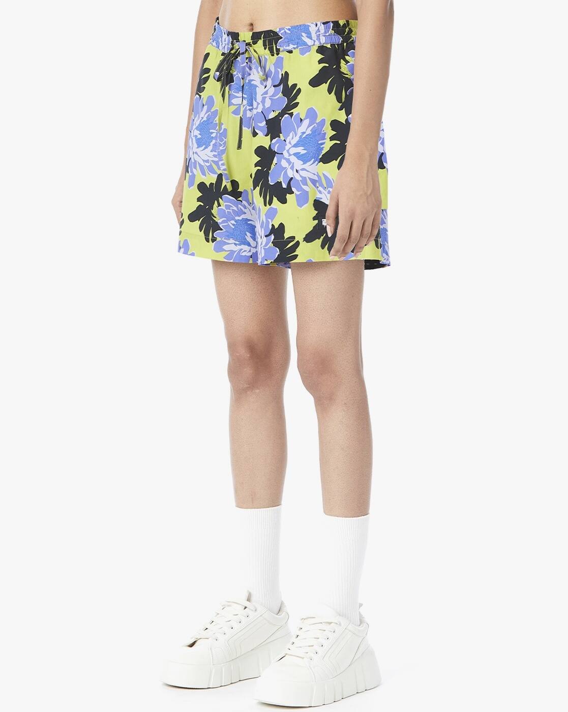 [DHRUV KAPOOR] ドゥルーフカプール ショーツ Shorts Buy Dhruv Kapoor Unisex Macro Floral Print Relaxed Fit
