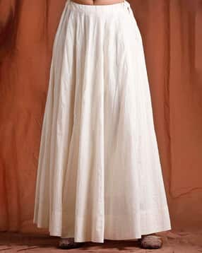 tjori Women Flared Skirt with Drawstring-picture-11