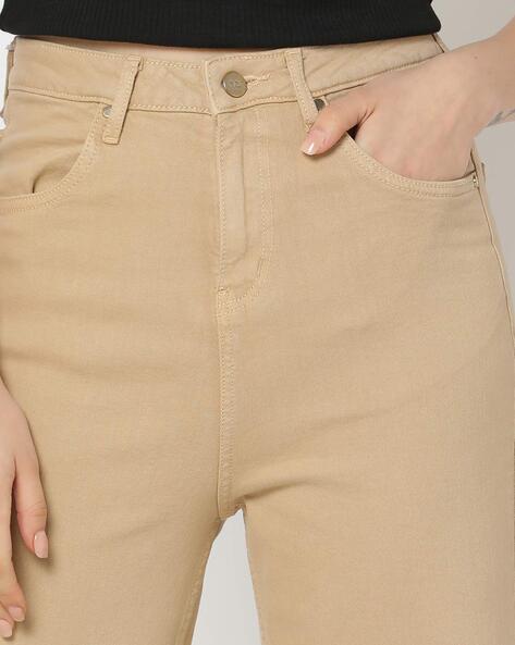 Yours Clothing CULOTTES - Trousers - beige - Zalando.de